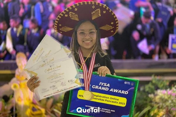 Orgullo mexicano: Karla Michelle triunfa en Feria de Ciencias en Indonesia; ya es tetracampeona